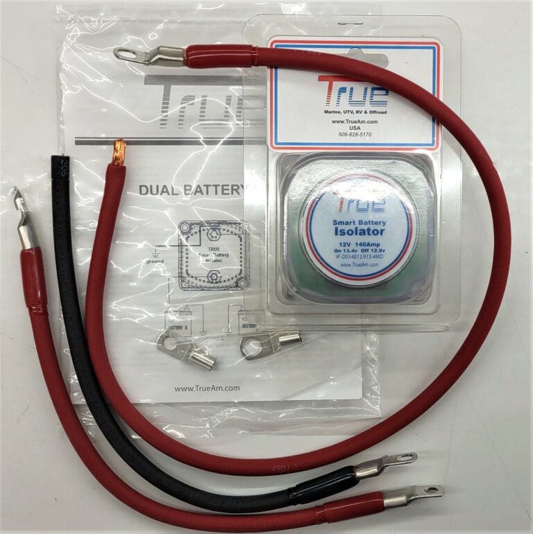Dual Battery Kit Battery Isolator Kits TrueAm, IncTrueAm Dual