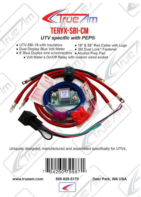 Kawasaki Teryx Dual Battery Kit TERYX-SBI-CM
