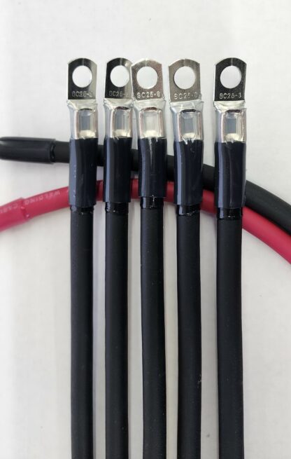 True® Complete 7pc Club Car DS 95+ (48 Volt) Golf Cart kit- Battery Cable Set (4 Gauge) - Image 3